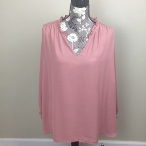 Women's Blouse Top Tunic 3X Violet Claire